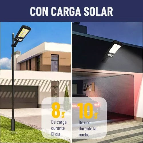 Lámpara solar con control remoto